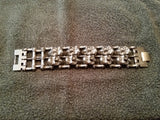 10 Skull Stainless Bracelet - Primary Chain, Bracelets, [product_description] - Rhino Gear