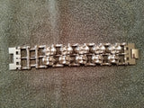 10 Skull Stainless Bracelet - Primary Chain, Bracelets, [product_description] - Rhino Gear