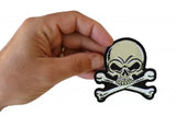 Skull and Cross Bones Patch - 3x3 inch