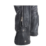 Motorcycle PV Chaps With Two Pockets & Zipper, Chaps, [product_description] - Rhino Gear