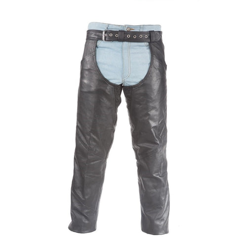 Motorcycle PV Chaps With Two Pockets & Zipper