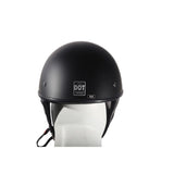 Flat Black DOT Approved Motorcycle Helmet, DOT Helmets, [product_description] - Rhino Gear