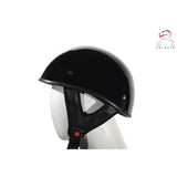 Shiny Black Finish DOT Approved Motorcycle Helmet, DOT Helmets, [product_description] - Rhino Gear