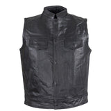 Kids Motorcycle Club Vest Son's Of Anarchy Style, Kid's Leather, [product_description] - Rhino Gear