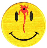 Smiley Been Shot PATCH - 3x3 inch, Patch, [product_description] - Rhino Gear