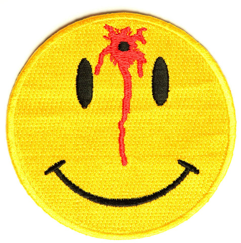 Smiley Been Shot PATCH - 3x3 inch