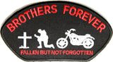 Brothers Forever Biker Cap PATCH - 5x2.75 inch, Patch, [product_description] - Rhino Gear