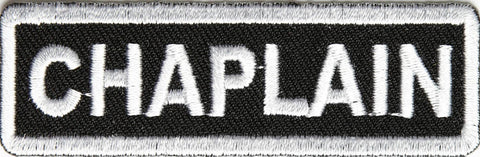 Chaplain PATCH - 3x1 inch