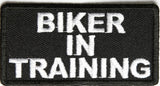 Biker In Training PATCH - 3x1.5 inch, Patch, [product_description] - Rhino Gear