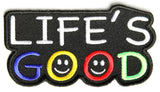 Life's Good PATCH - 3.5x1.5 inch, Patch, [product_description] - Rhino Gear