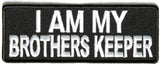 I Am My Brothers Keeper PATCH - 4x1.5 inches, Patch, [product_description] - Rhino Gear