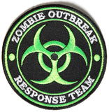 Zombie OutBreak Response Team Green PATCH - 3.5x3.5 inch, Patch, [product_description] - Rhino Gear