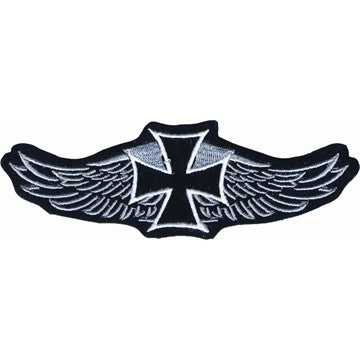 Iron Cross Wings Patch 4" x 9"