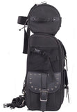 Motorcycle Sissy Bar Bag With Studs - Medium, Travel Bags, [product_description] - Rhino Gear