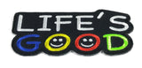 Life's Good PATCH - 3.5x1.5 inch, Patch, [product_description] - Rhino Gear