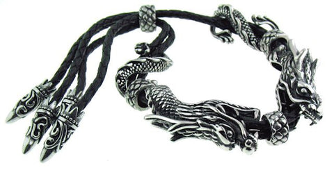 Stainless Steel Adjustable Dragon Bracelet